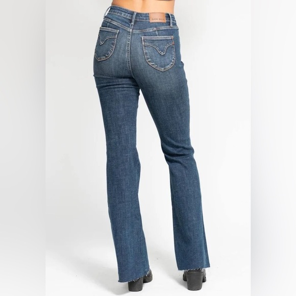 Judy Blue JB88882 DK-Co High Rise Skinny Jeans Dark Wash - Picture 2 of 11